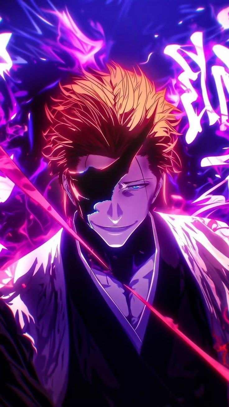Aizen Hollowfication wallpaper