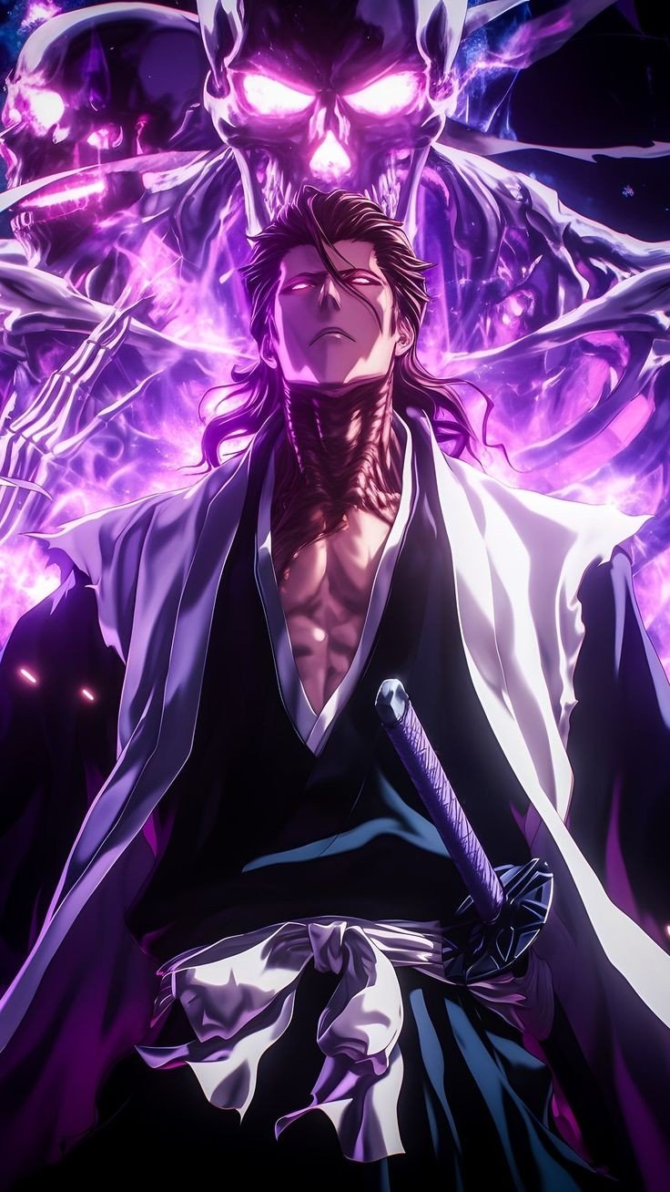 Aizen and Ichigo wallpaper 1