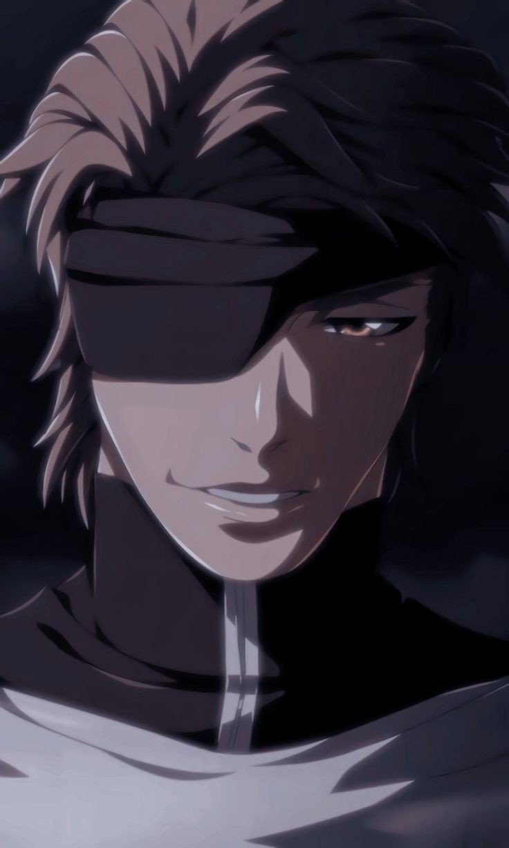 Aizen with glasses wallpaper 1
