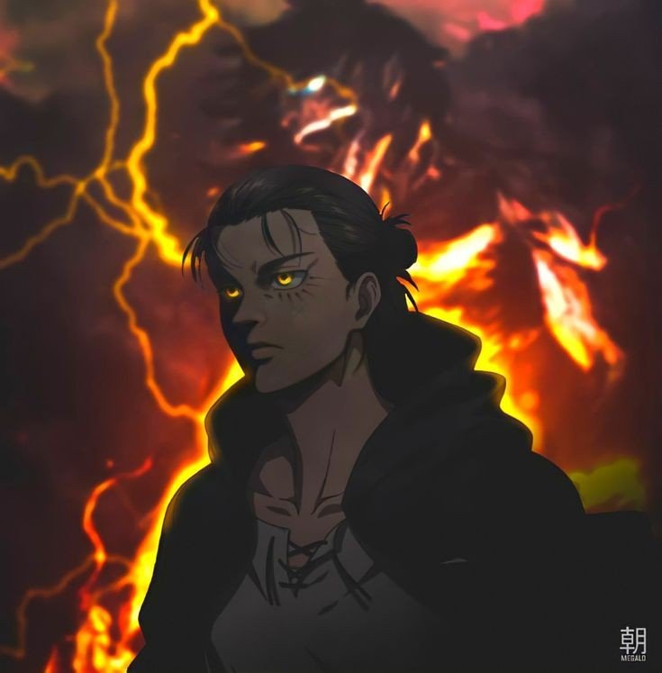 Eren Yeager dark wallpaper