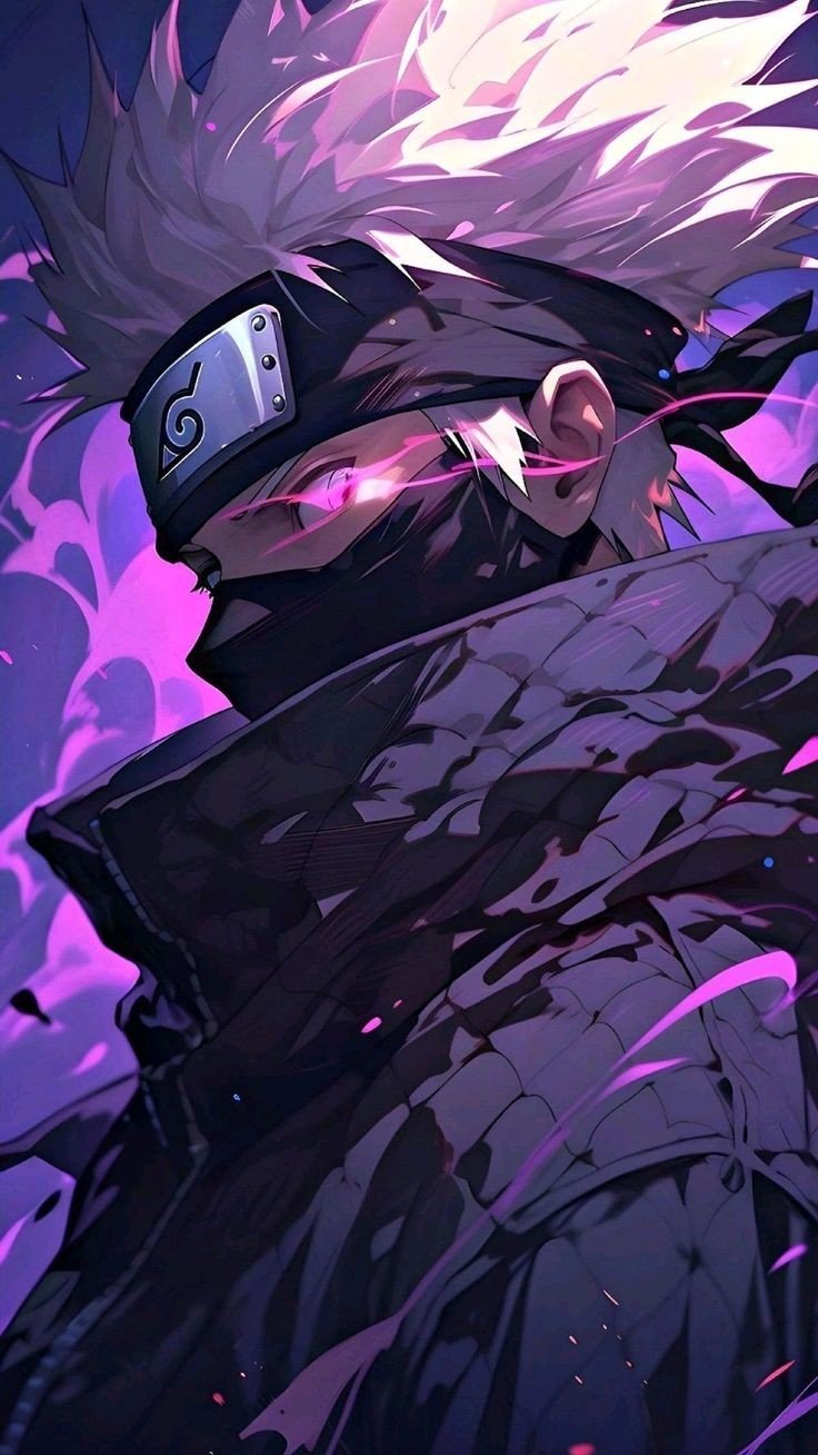 Kakashi wallpaper aesthetic dark