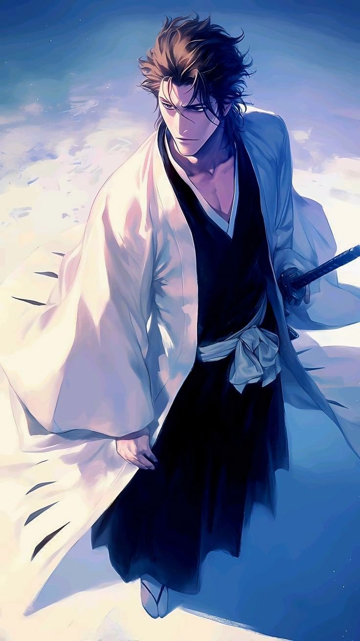 Sosuke Aizen sword wallpaper