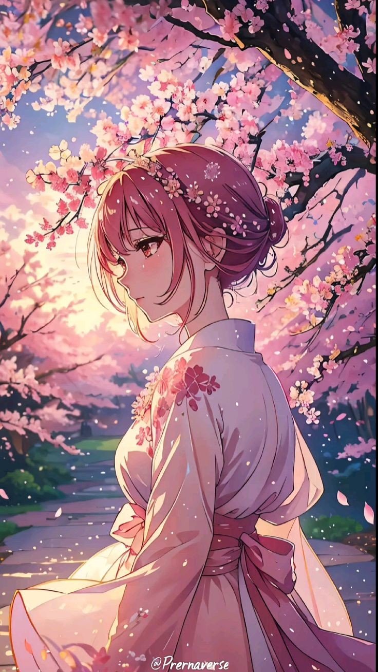 animated anime girl wallpaper