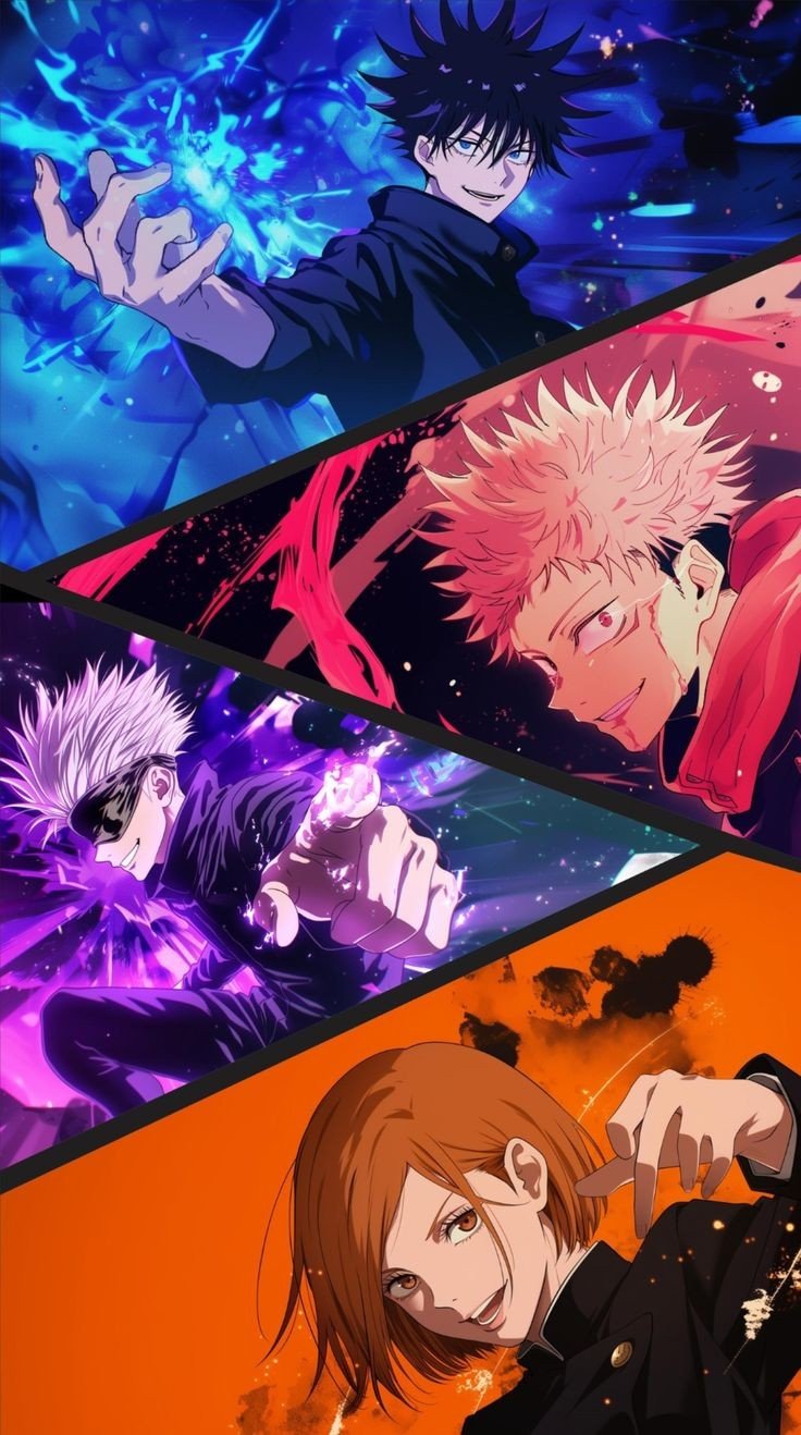 jujutsu kaisen phone wallpaper 4k 1