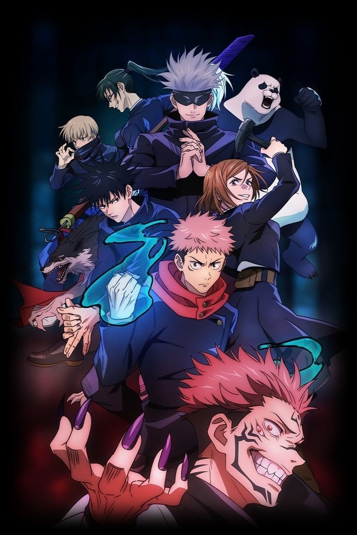 jujutsu kaisen phone wallpaper 4k 2
