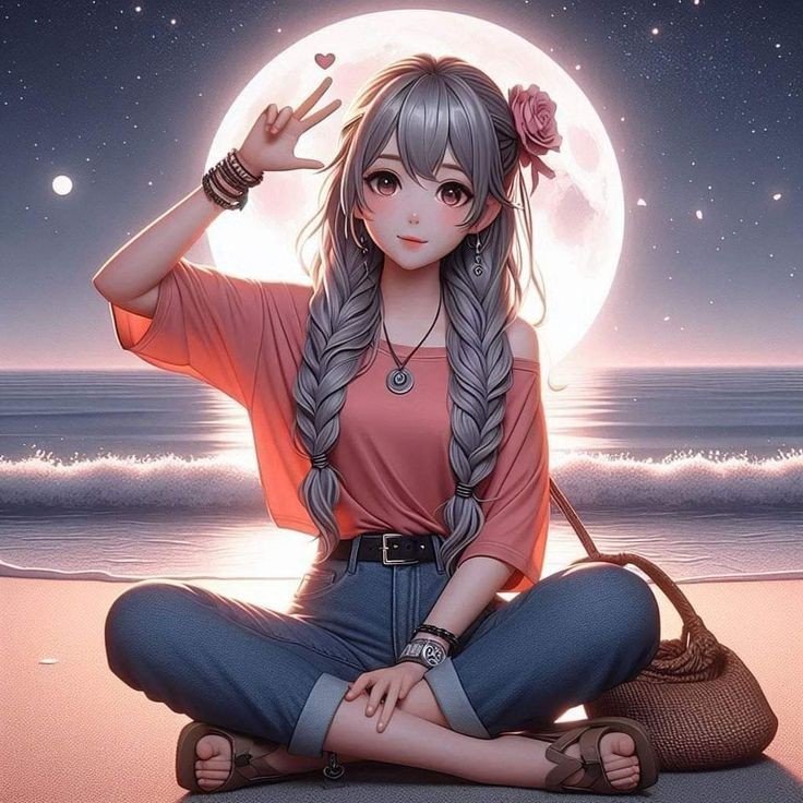 kawaii anime girl wallpaper 1